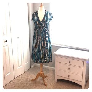 BCBG MAXAZRIA Bethany wrap dress